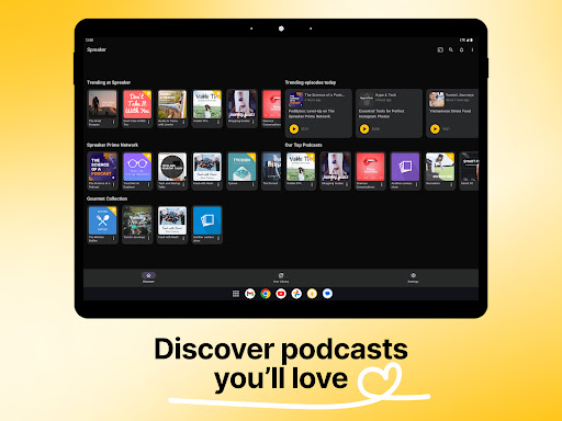 Spreaker Podcasts screenshot