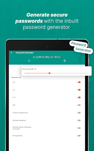 Password Safe and Manager screenshot