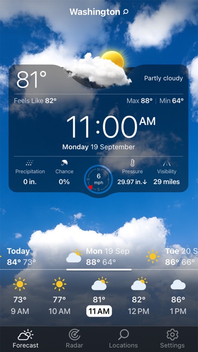 Weather Live screenshot