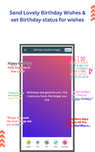 Happy Birthday songs & wishes screenshot