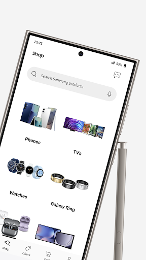 Shop Samsung screenshot