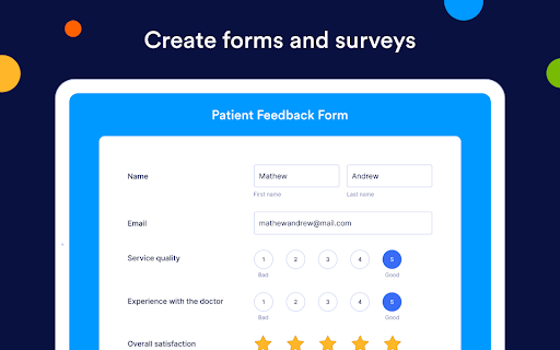 Jotform - Form, Sign & Survey screenshot