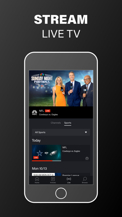 NBC Sports screenshot