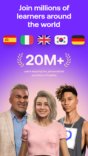 Praktika – AI Language Tutor screenshot