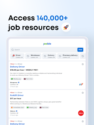 Jooble — Job Search App