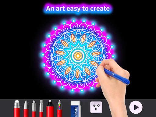 Doodle Master - Glow Art screenshot