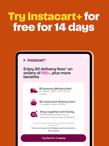 Instacart: Get Food Delivery screenshot