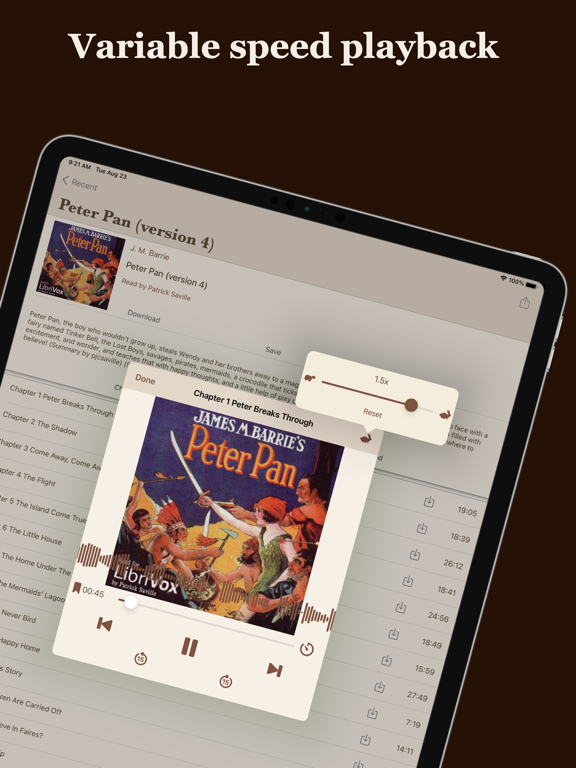 LibriVox Audio Books screenshot