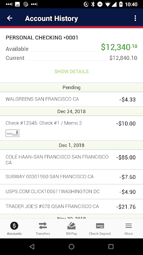 FNBT & FCB Mobile screenshot