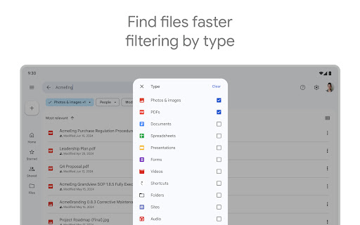 Google Drive screenshot