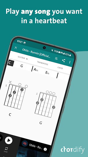 Chordify: Song Chords & Tuner screenshot