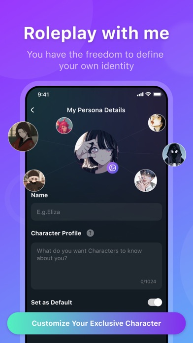 HiWaifu: AI Friend & Waifu Hub screenshot