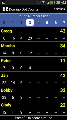 Domino Dot Counter screenshot