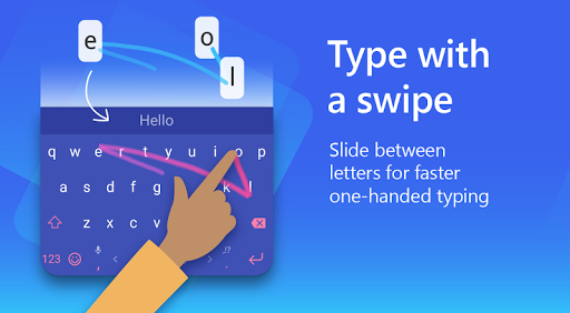 Microsoft SwiftKey AI Keyboard screenshot