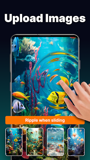 Ripple & 3D Live Wallpaper screenshot