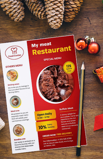 Flyers, Poster Maker, Design screenshot