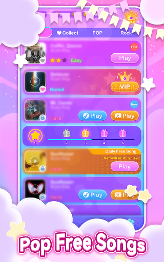 Dreameow Tiles: Cat Music Game screenshot