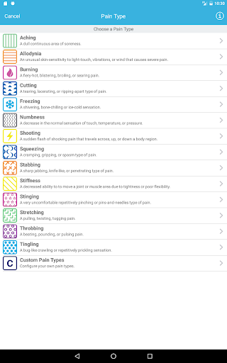 Pain Tracker & Diary screenshot