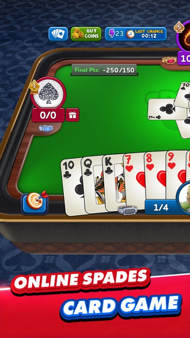 Spades Plus - Card Game screenshot