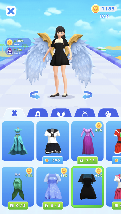 Dancing Hair: Dress Up screenshot