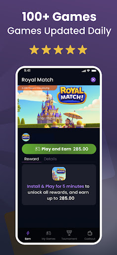 Cashly-Play & Earn in Minutes screenshot