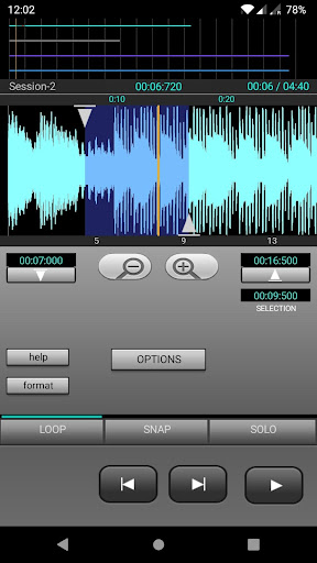 J4T Multitrack Recorder screenshot