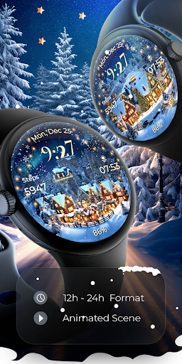 Animated North Pole Christmas screenshot