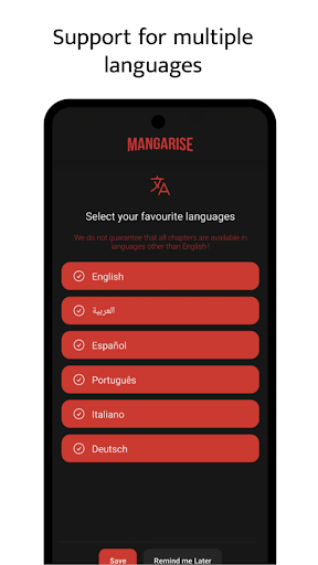 MangaRise - Manga Reader screenshot