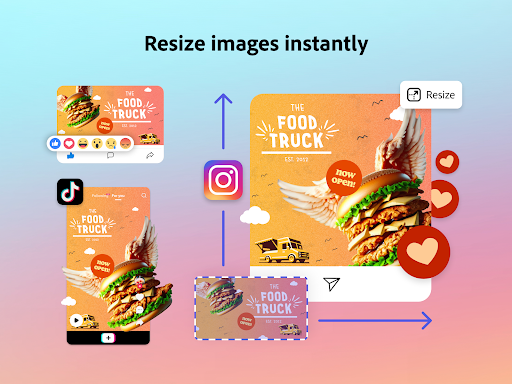 Adobe Express: AI Photo, Video screenshot