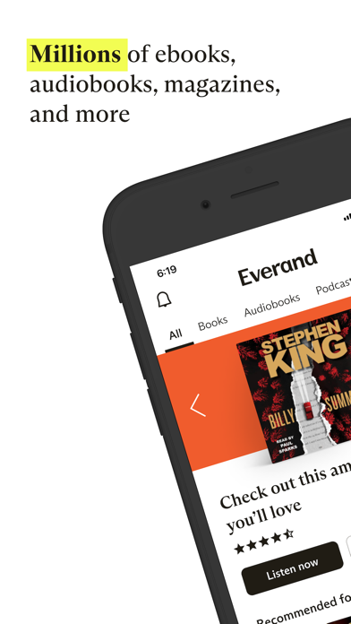 Everand: Ebooks and audiobooks screenshot