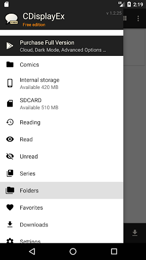CDisplayEx Comic Reader Lite screenshot