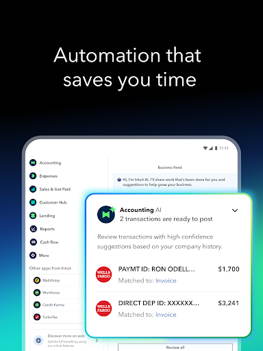 Intuit QuickBooks for Business screenshot