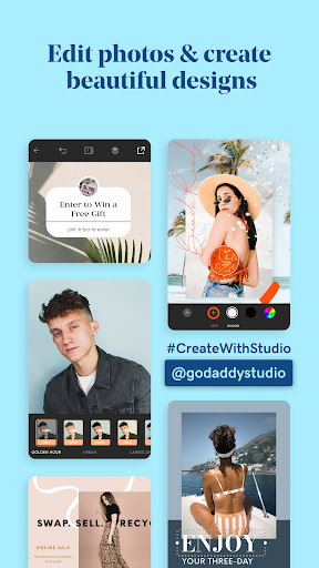 GoDaddy Studio: Create & Grow screenshot