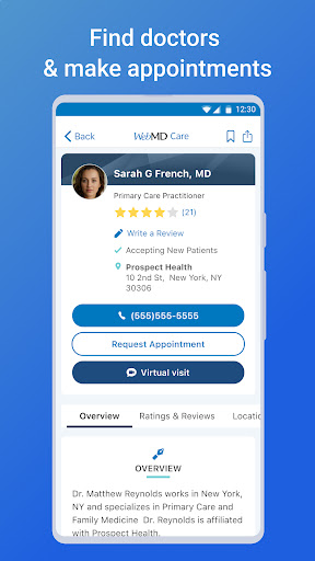 WebMD: Symptom Checker screenshot