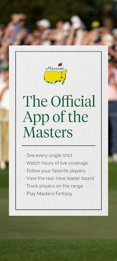 The Masters Golf Tournament screenshot