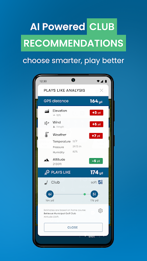 Golf Pad: Golf GPS & Scorecard screenshot
