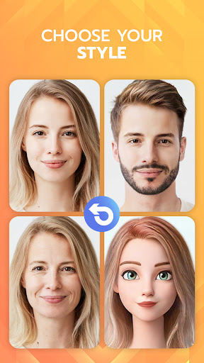 FaceLab Face Editor App, Aging screenshot