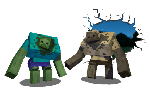 Morph&Mob Mod for MinecraftPE screenshot