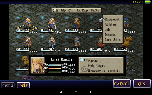 FINAL FANTASY TACTICS : WotL screenshot