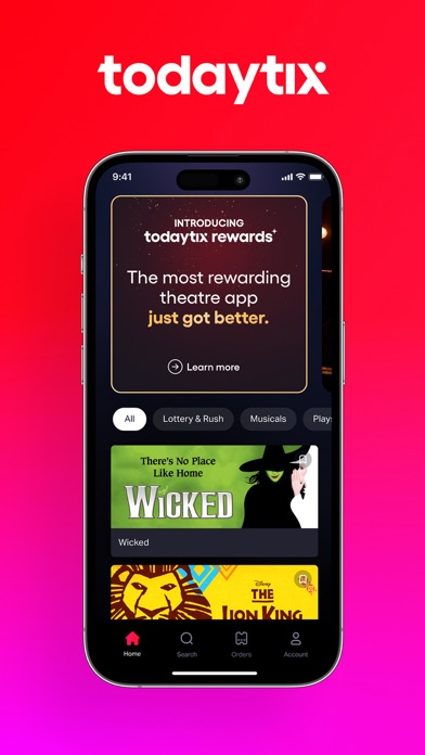 TodayTix – Theatre Tickets screenshot