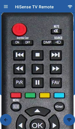HiSense Smart TV Remote screenshot