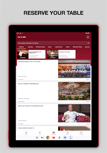 Caesars Rewards Resort Offers screenshot