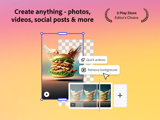 Adobe Express: AI Photo, Video screenshot