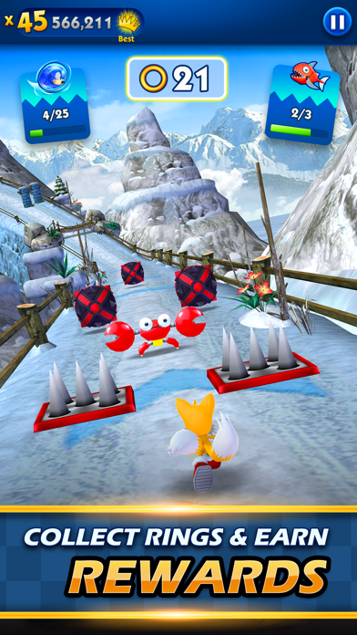 Sonic Dash Endless Runner Game screenshot