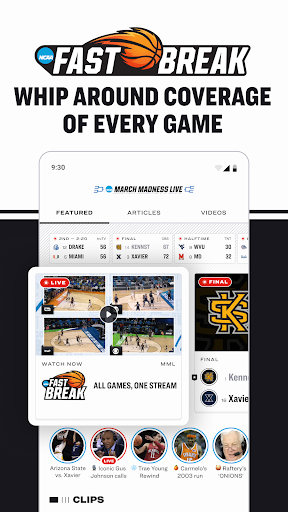 NCAA March Madness Live screenshot