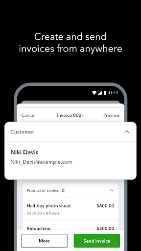 Intuit QuickBooks for Business screenshot