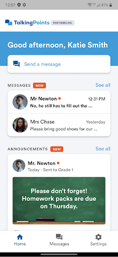 FAMILIES | TalkingPoints screenshot