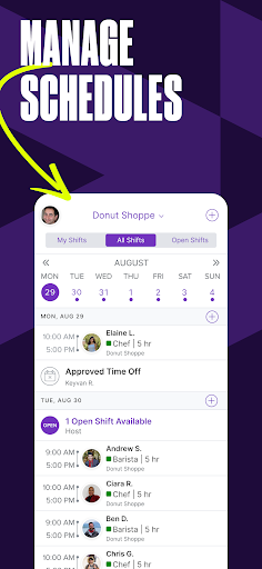 Homebase: Employee Scheduling screenshot