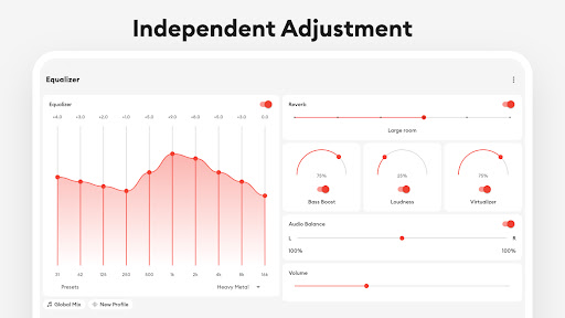 Flat Equalizer - Bass Booster screenshot