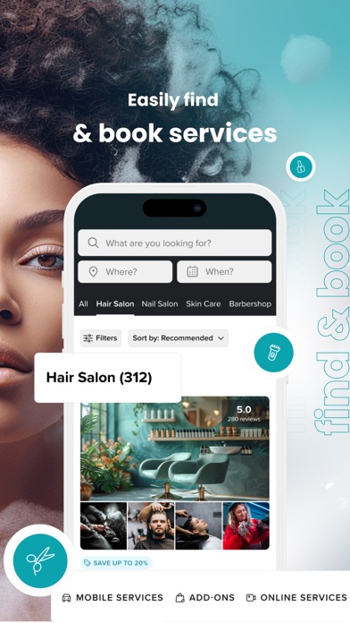 Booksy for Customers screenshot